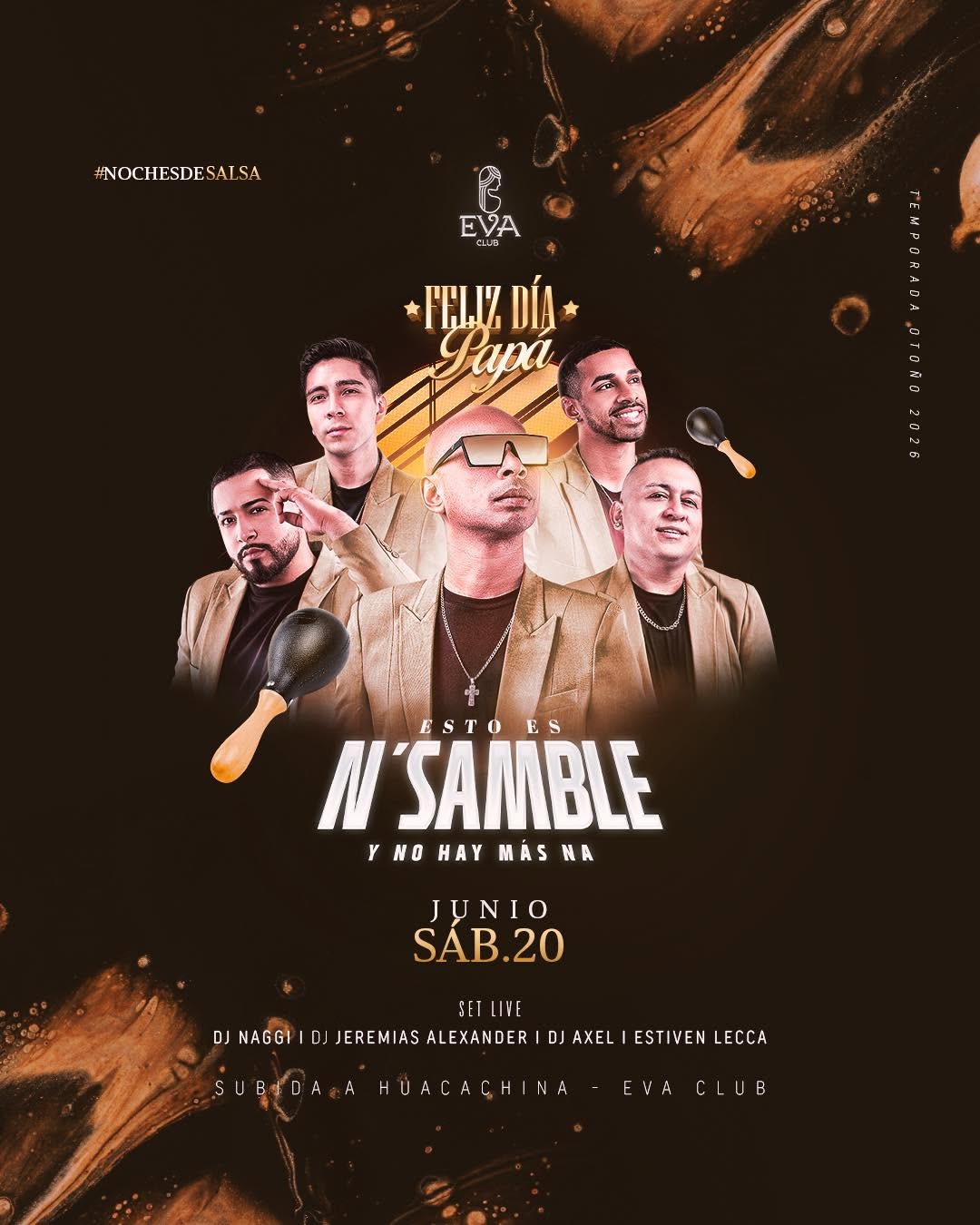 Flyer de evento ENSAMBLE